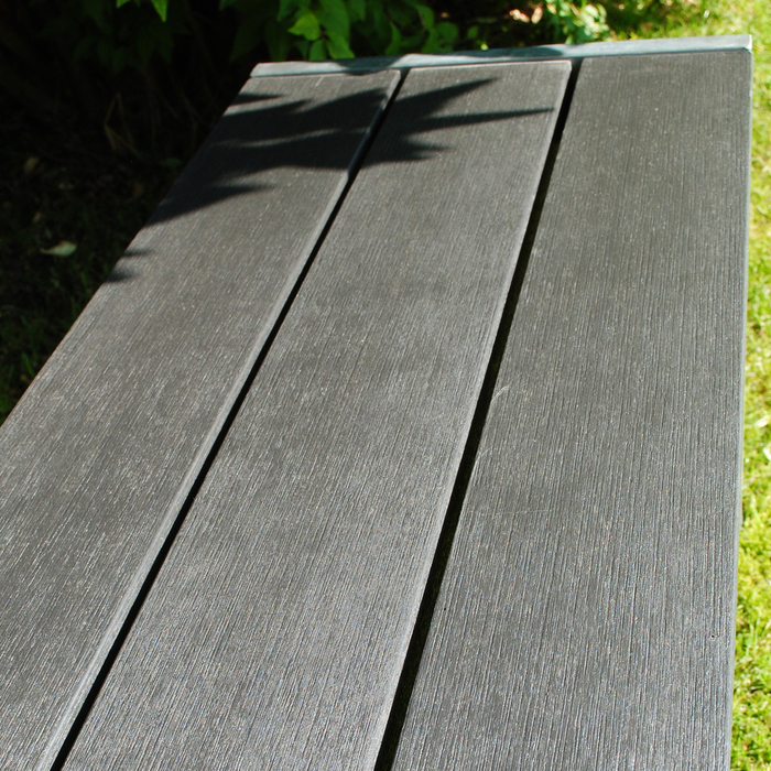 Bänk Nonwood/Stål Antracit 180 cm Hortus